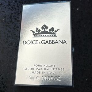 Dolce & Gabbana Pour Homme EDP Intense Sample -$5 each or you pick any 4…